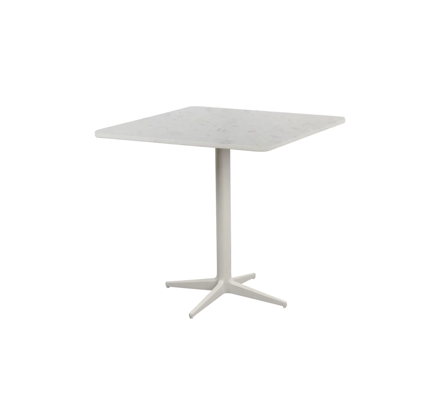 Cane-Line Drop cafébord 75x75 cm lava grey aluminium