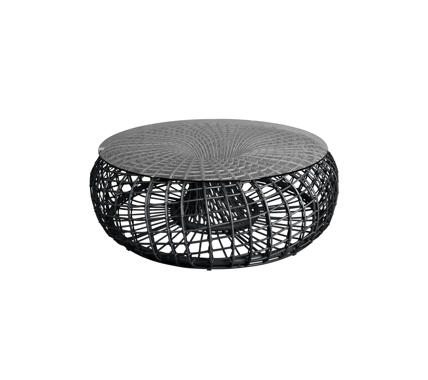Cane-line Nest stor sofabord natural Weave til uderum