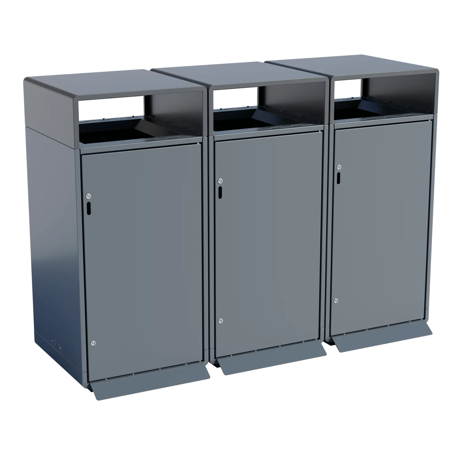 DUTRA Boxy affaldsspand 120 liter udendørs