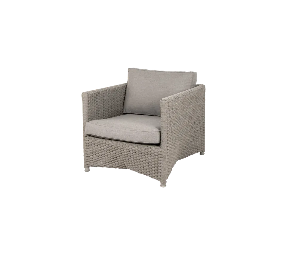 Cane-Line Diamond loungestol graphite quickdry