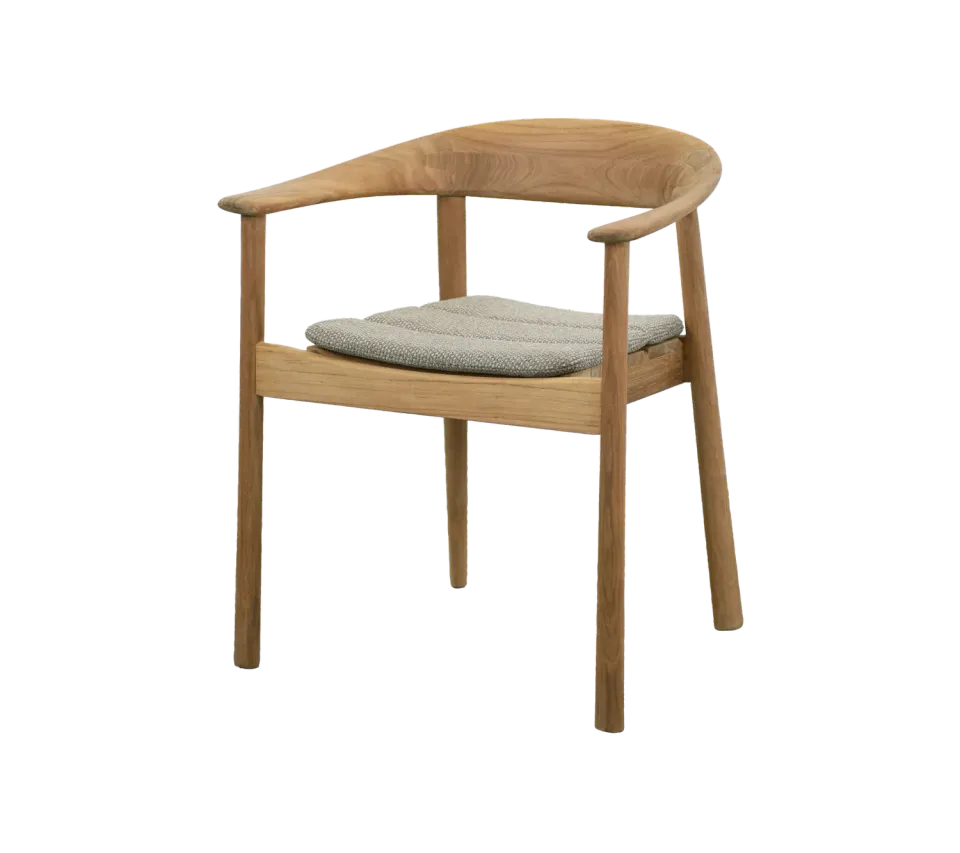 Cane-Line Majestic armstol teak uden hynde