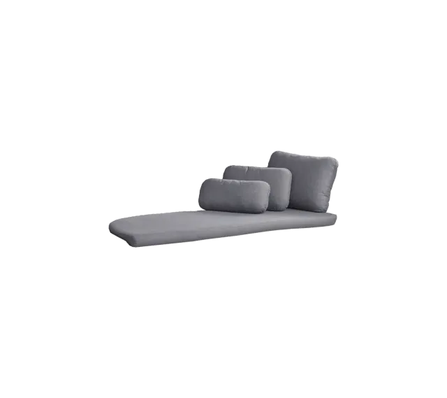 Cane-Line Savannah daybed højremodul hyndesæt White
