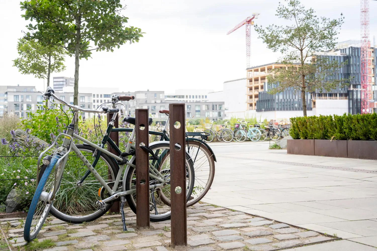 GH Form Nordhavn Cykelstage 170 cm støbejern