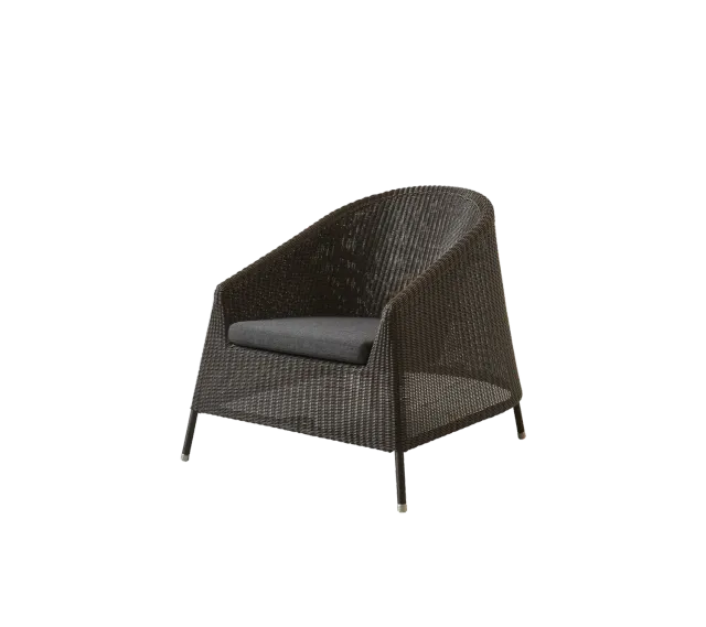Cane-Line Kingston loungestol mocca weave