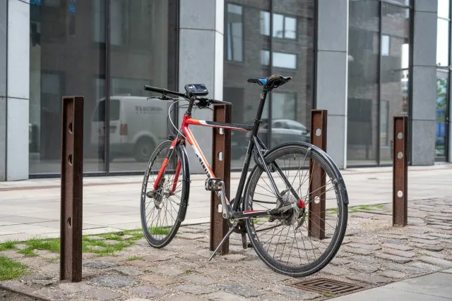 GH Form Nordhavn Cykelstage 170 cm støbejern