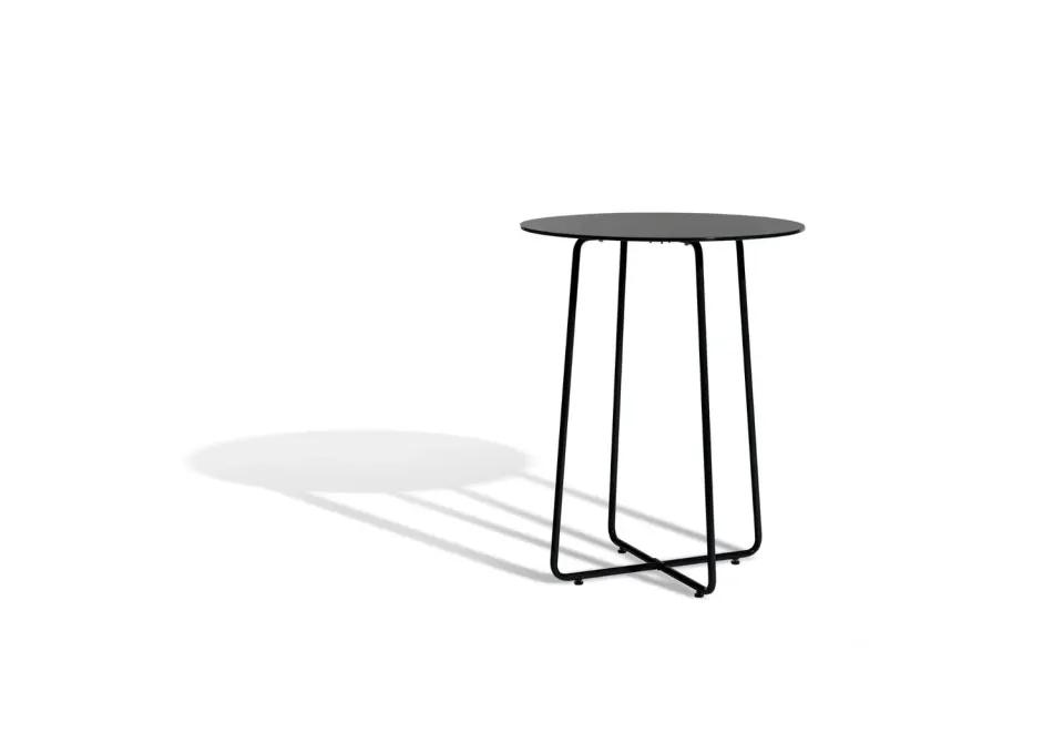 Skargaarden Resö bord 60 cm sort glas stål