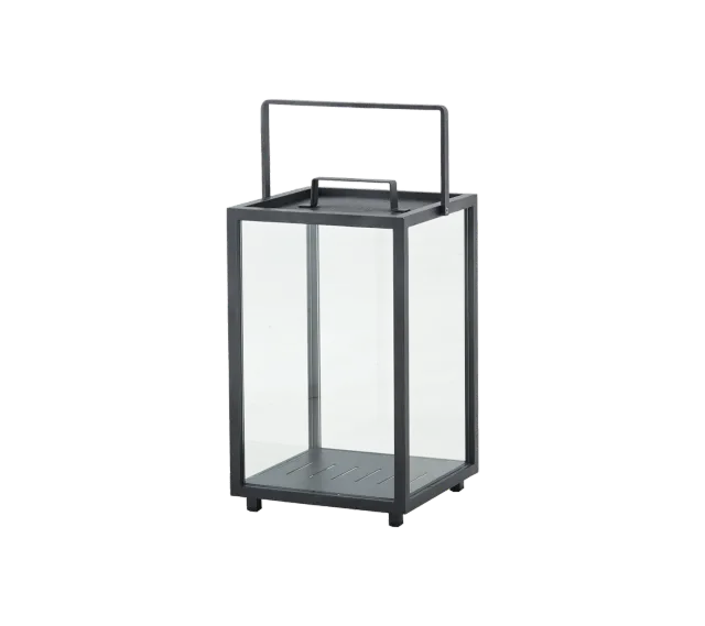 Cane-Line Lighthouse lanterne stor lava grey aluminium