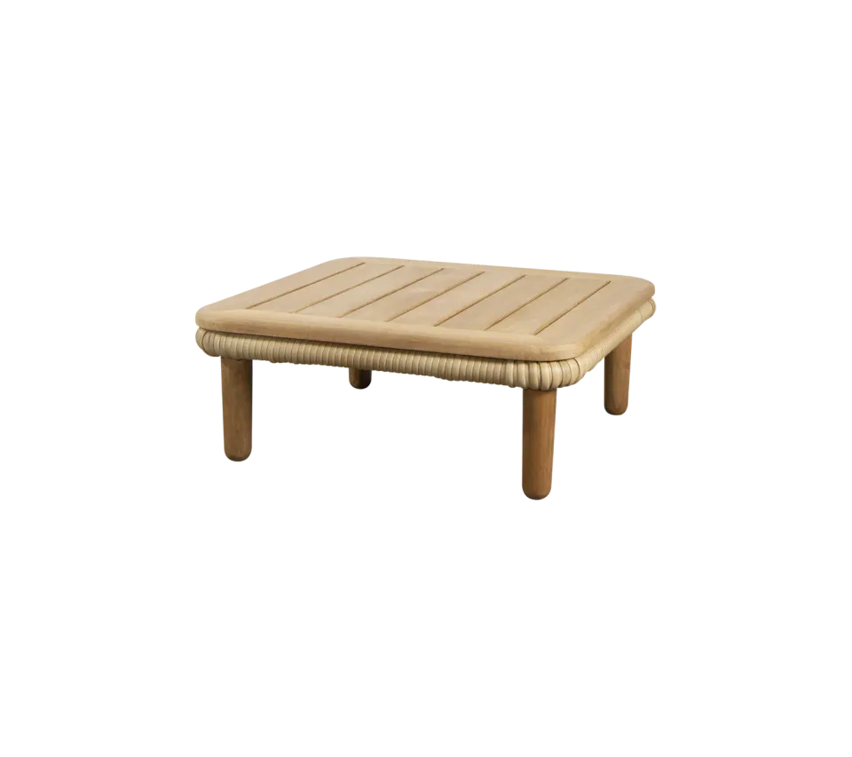 Cane-Line Arch sofabord teakplade natural firkantet