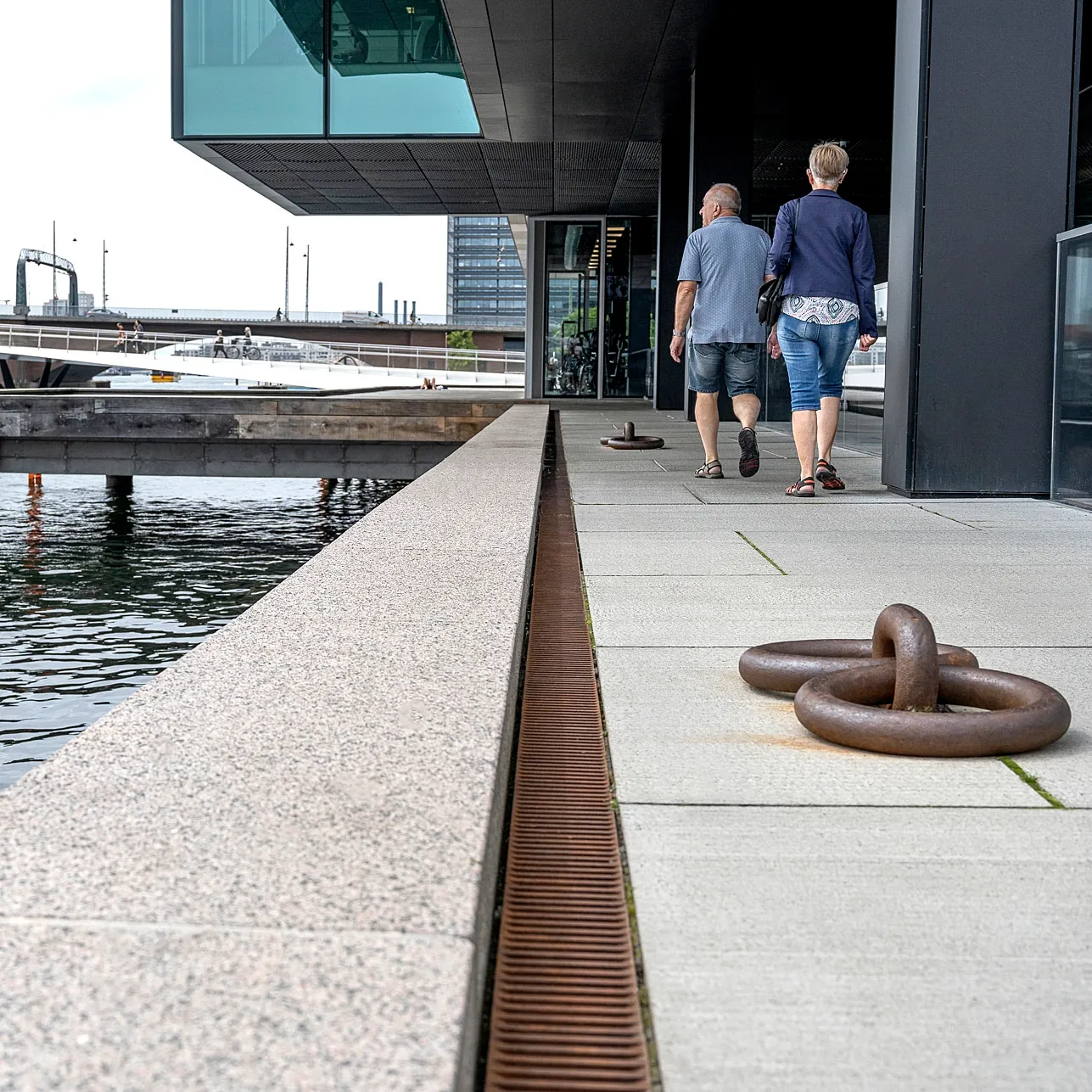 GH Form Dock-Line Linjeafvandingsrist SG-jern