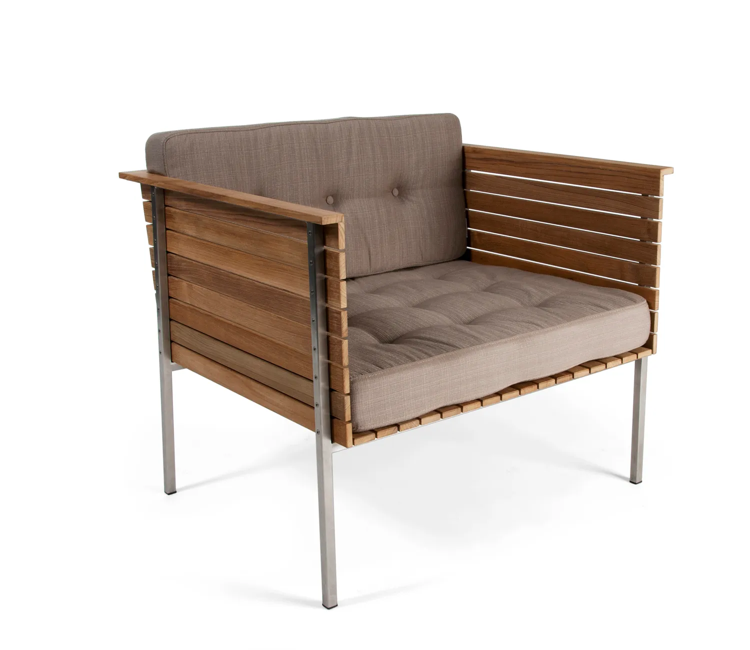 Skargaarden Häringe loungestol Heather Grey teak
