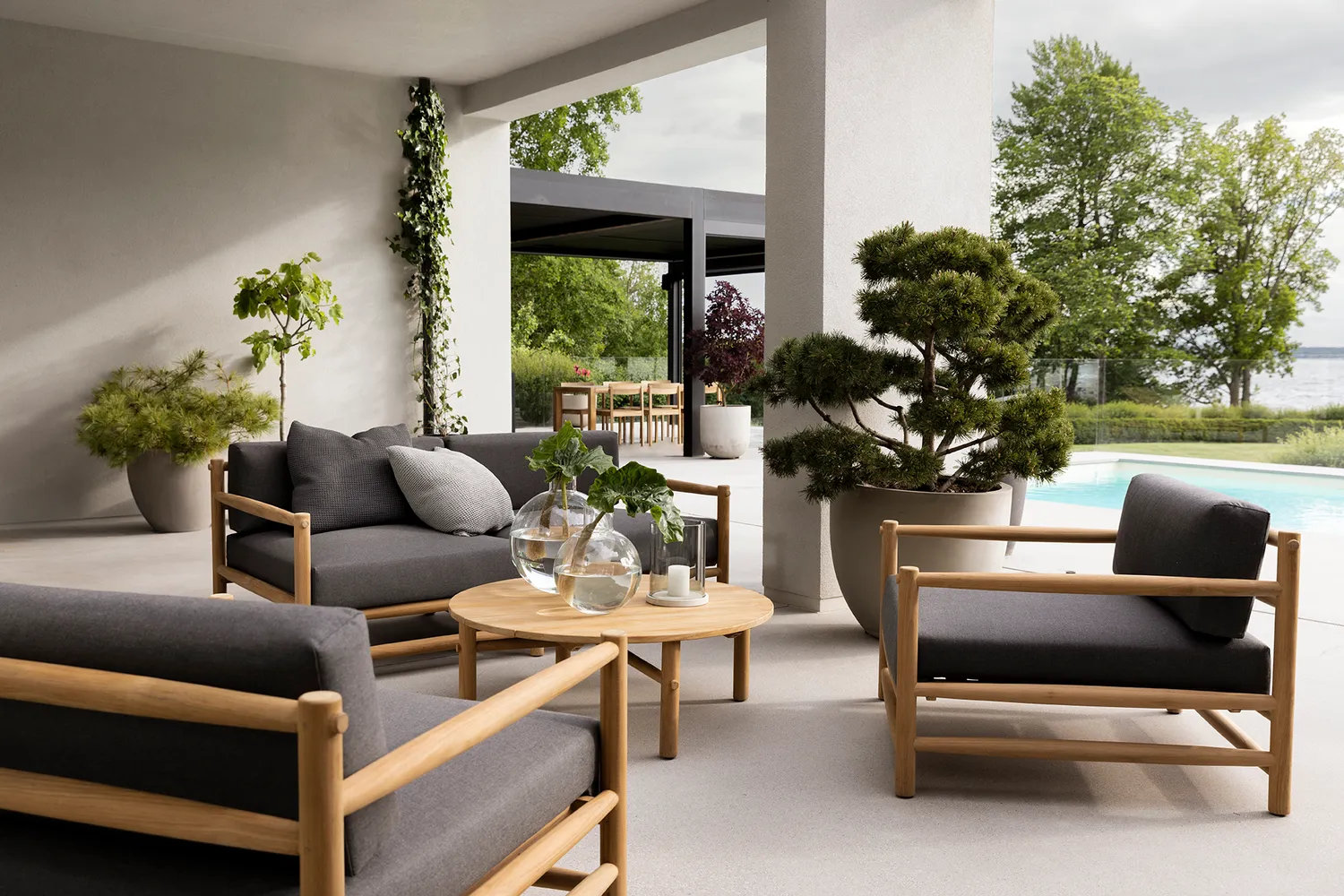 Skargaarden Saltholm sofa i teak