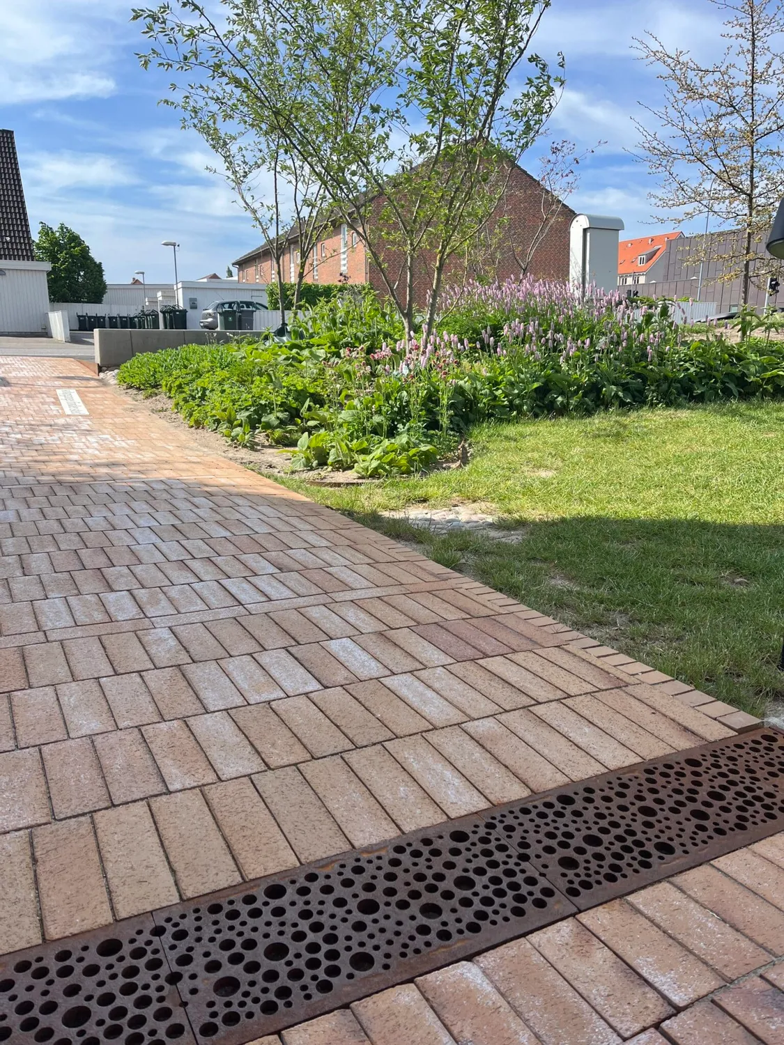GH Form Drops linjeafvandingsrist støbejern radius