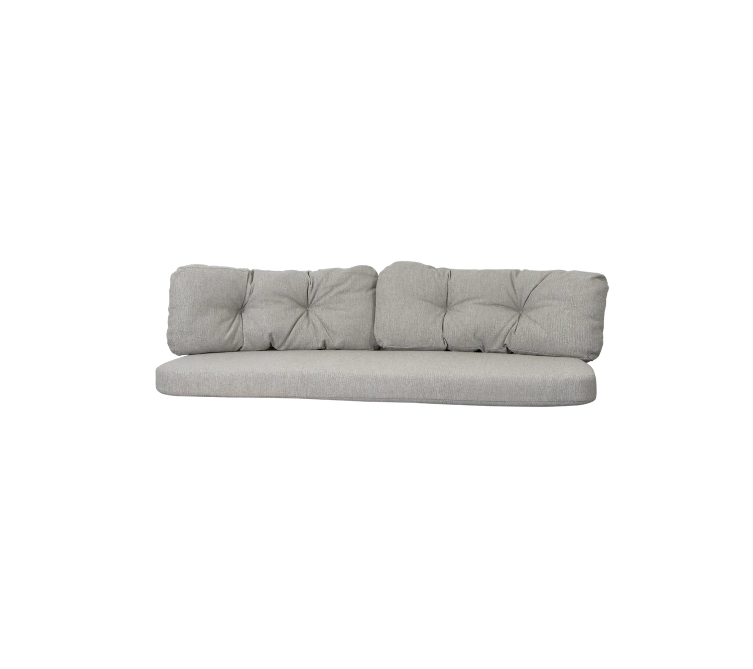 Cane-line Ocean stor 3-personers sofa hyndesæt White Grey QuickDry