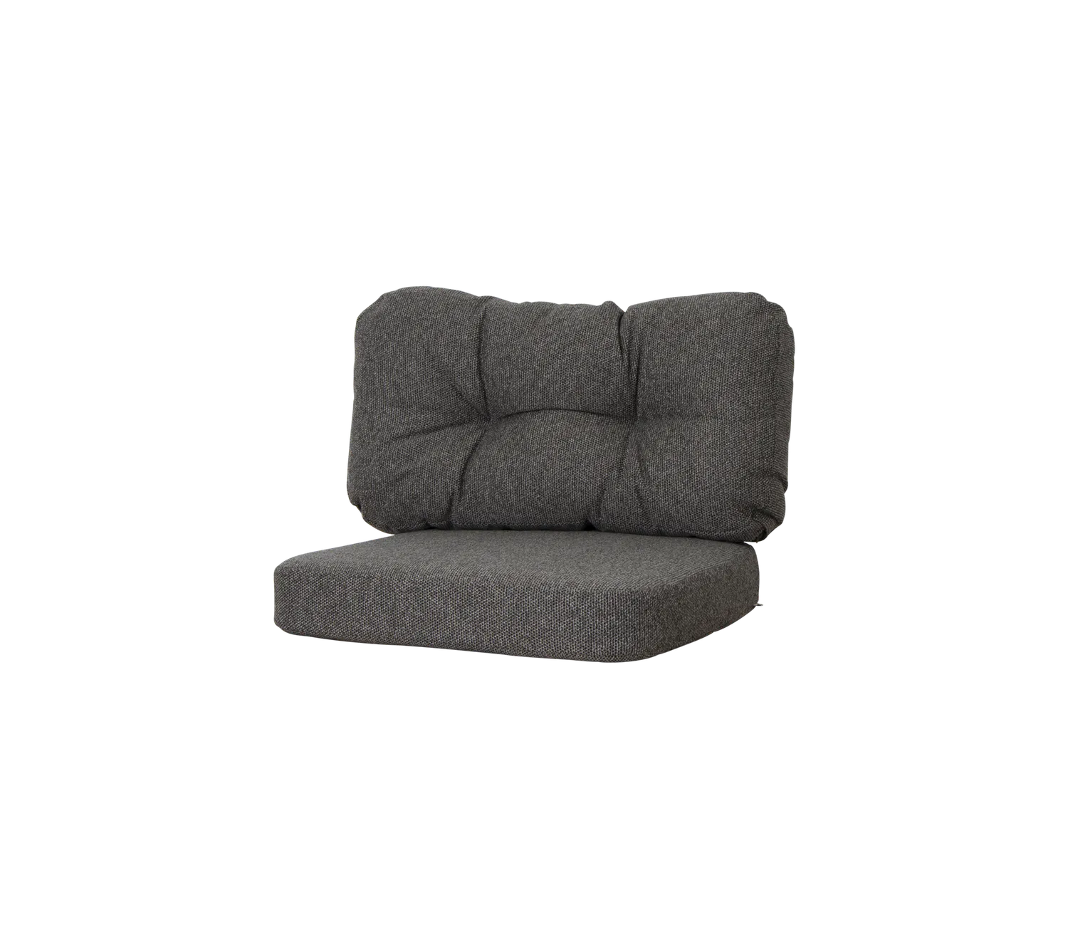 Cane-Line Ocean large loungestol hyndesæt white grey QuickDry