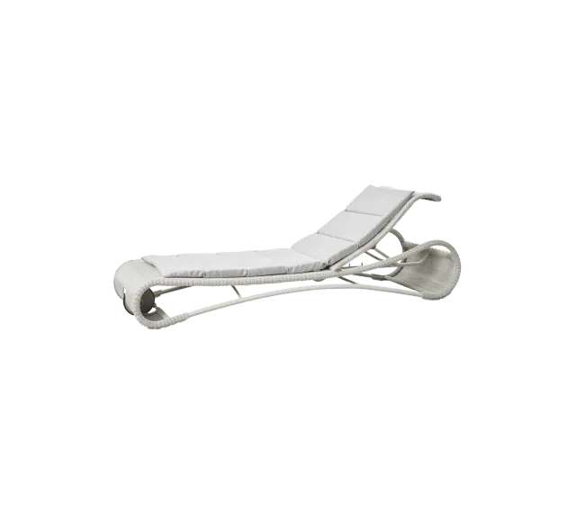 Cane-Line Escape solvogn white grey Weave