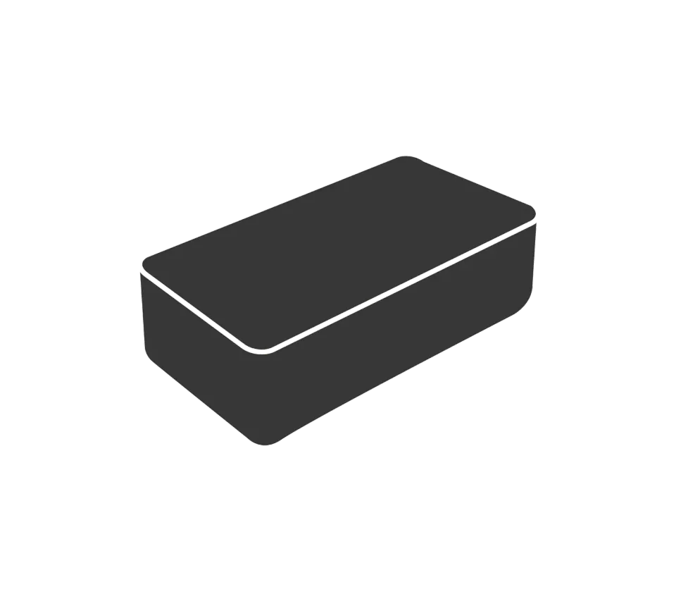 Cane-Line Cover 6 møbelcover 260x215x75 sort polyester