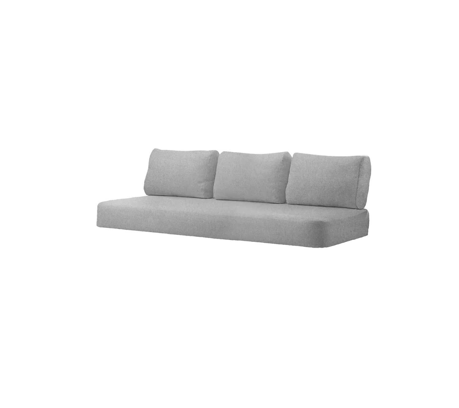 Cane-Line Moments 3-pers. sofa hyndesæt Light grey Essence