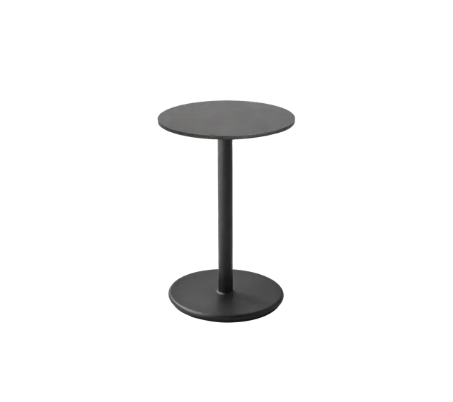 Cane-Line Go cafébord 45 cm dark green aluminium