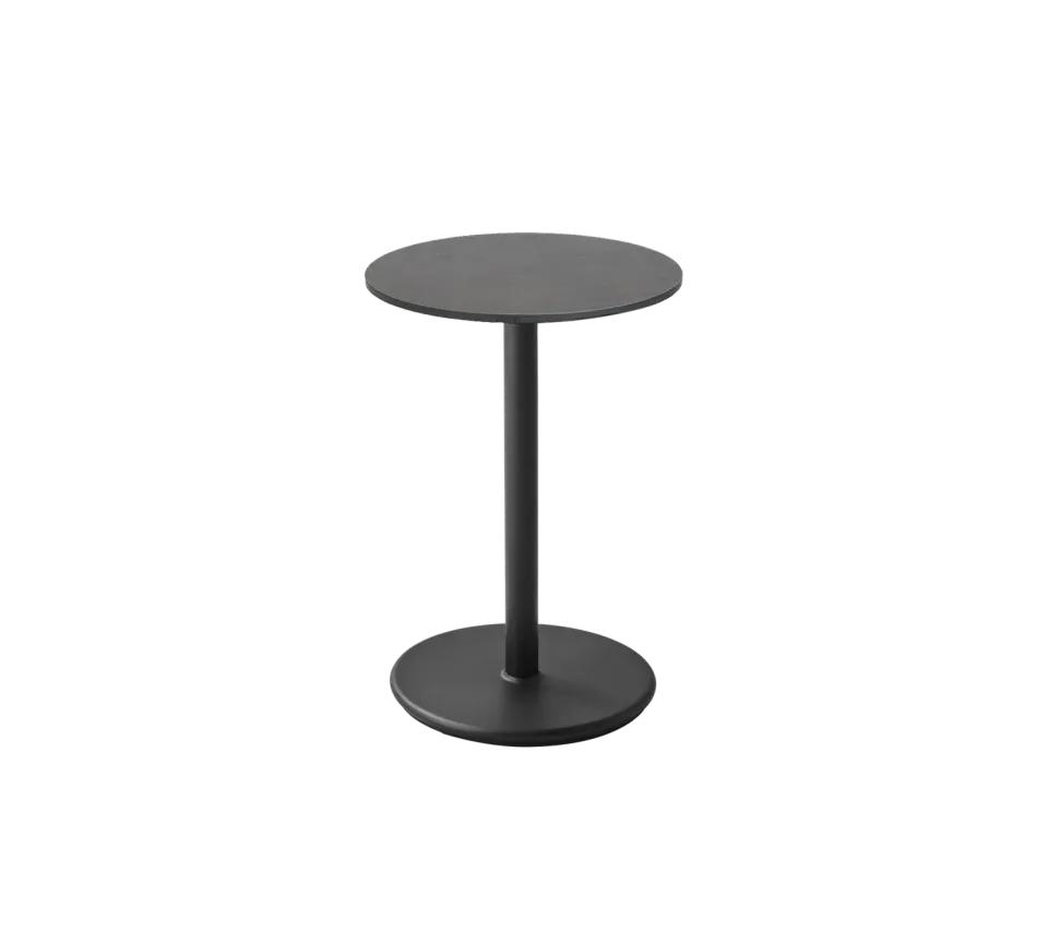 Cane-Line Go cafébord 45 cm dark green aluminium