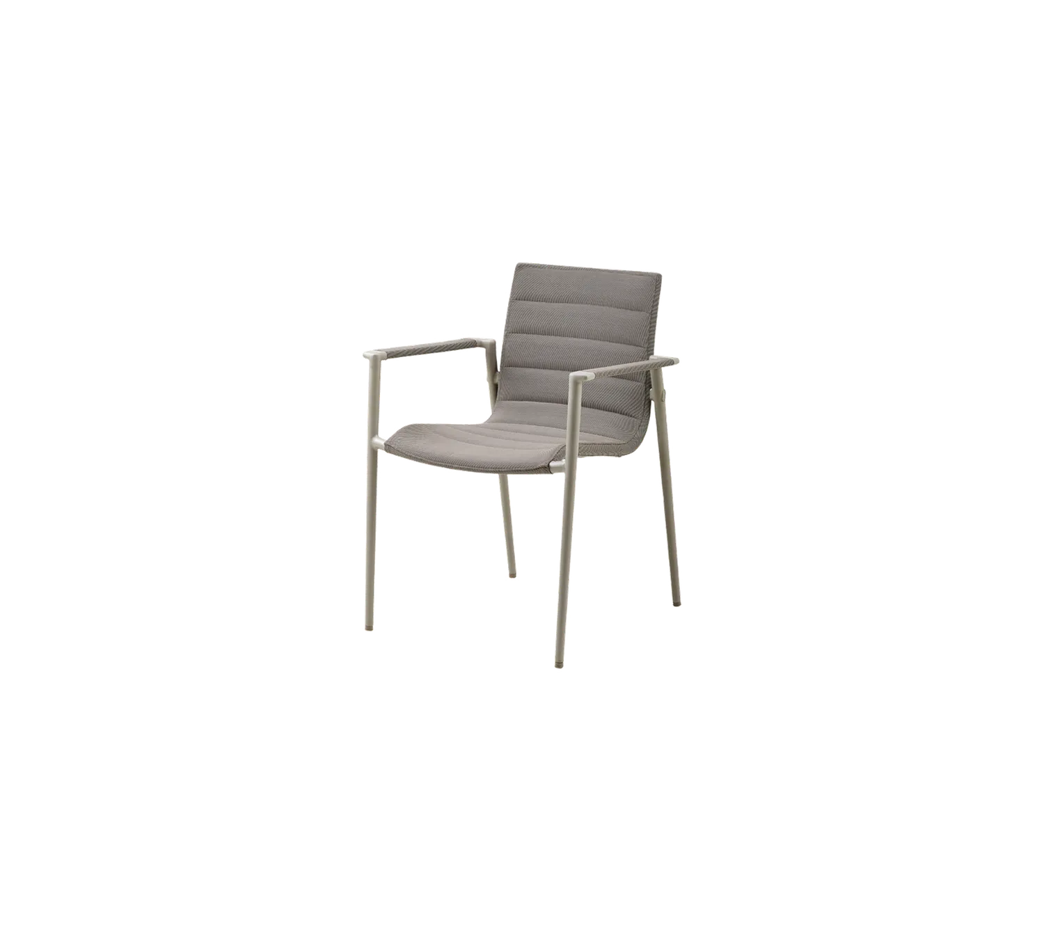 Cane-Line Core stol m/armlæn grey AirTouch