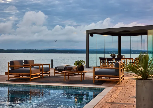 Skargaarden Saltholm loungebord teak