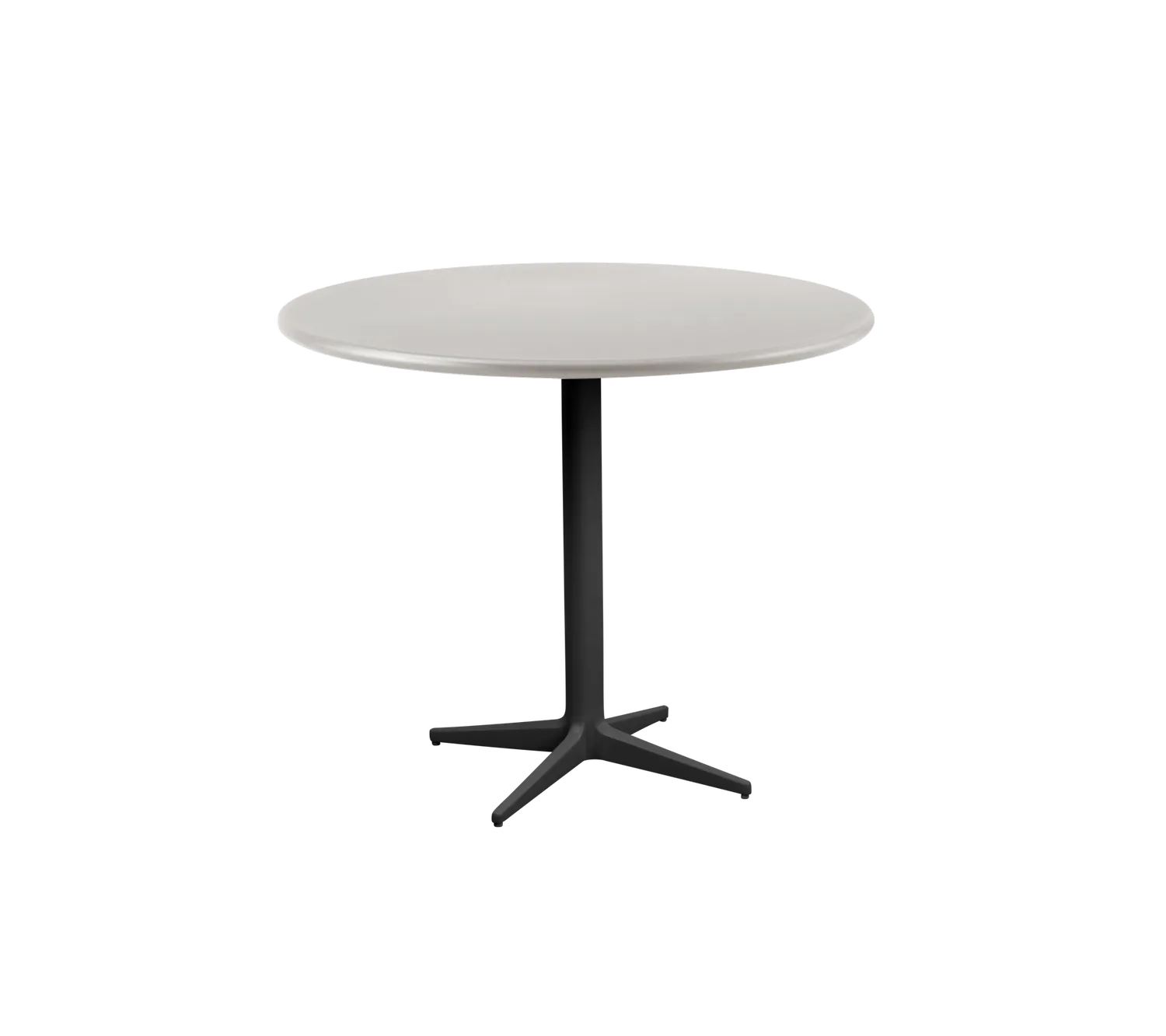 Cane-Line Drop cafébord Ø80 teak sand aluminium