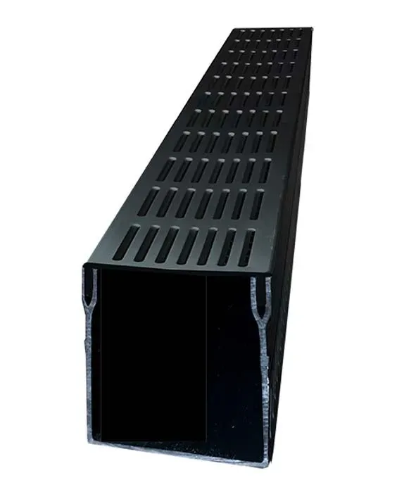 DUTRA STAR-Drain drænrist 1 m sort 100 mm