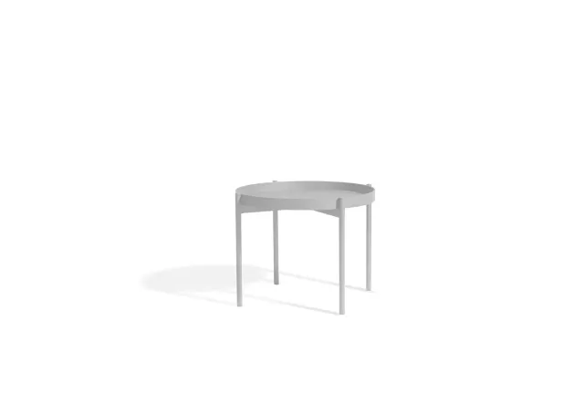 Skargaarden Saltö loungebord small lysegrå aluminium