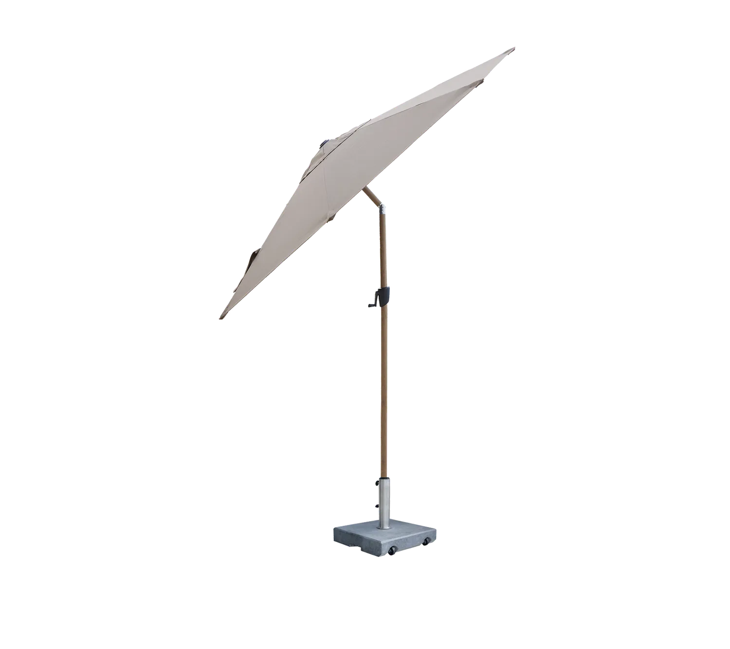 Cane-Line Sunshade parasol med tilt Ø 3 m dusty white