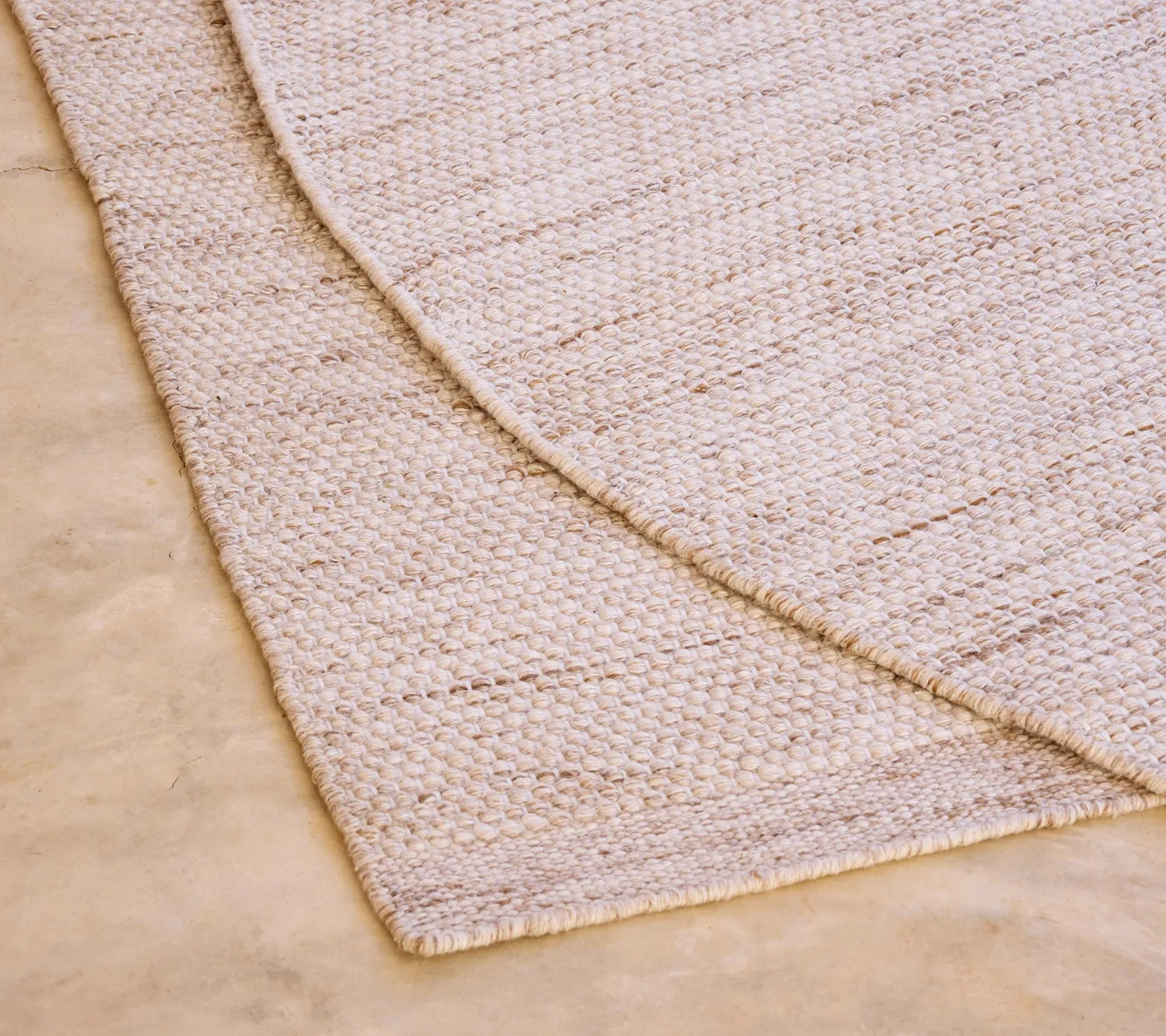 Cane-Line Cloud 350×250 tæppe Sand multi colour håndvævet