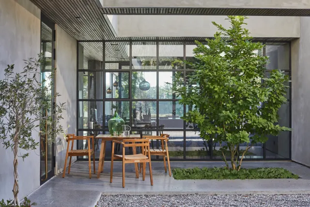 Skargaarden Oxnö havebord 80x80 cm