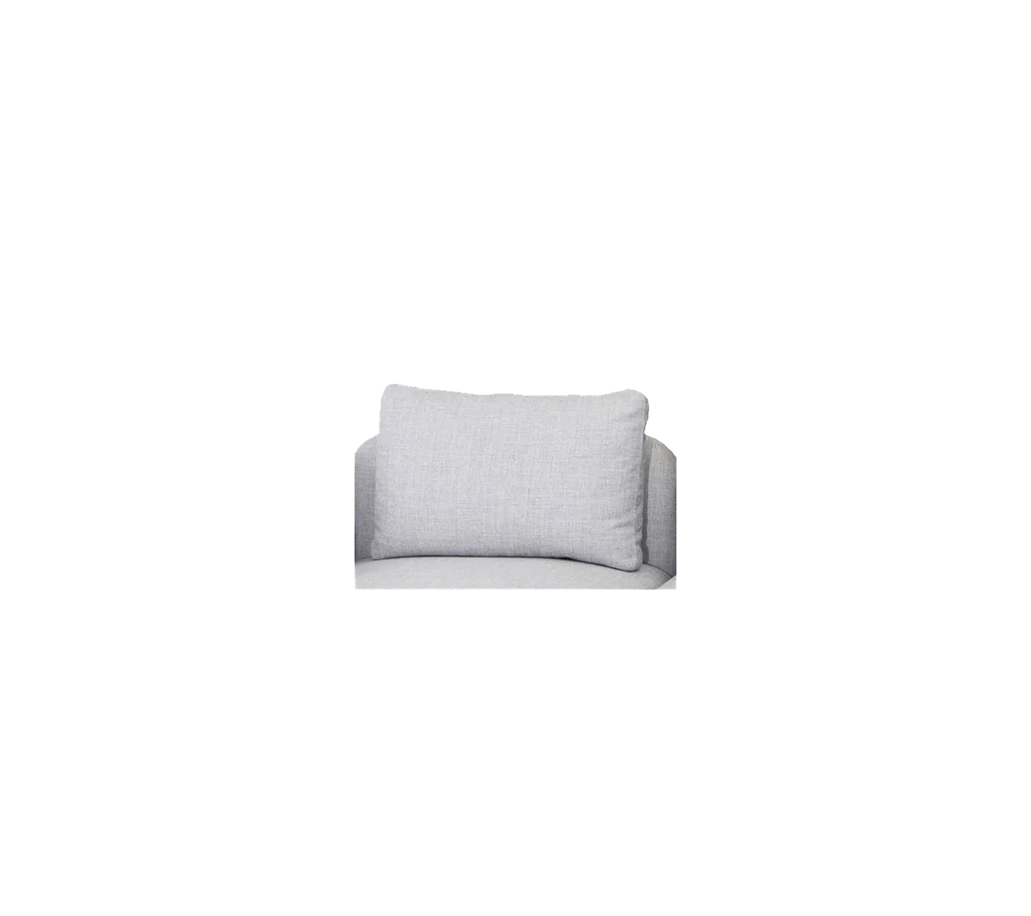 Cane-Line Aura ryghynde sofa lysegrå dynfyld