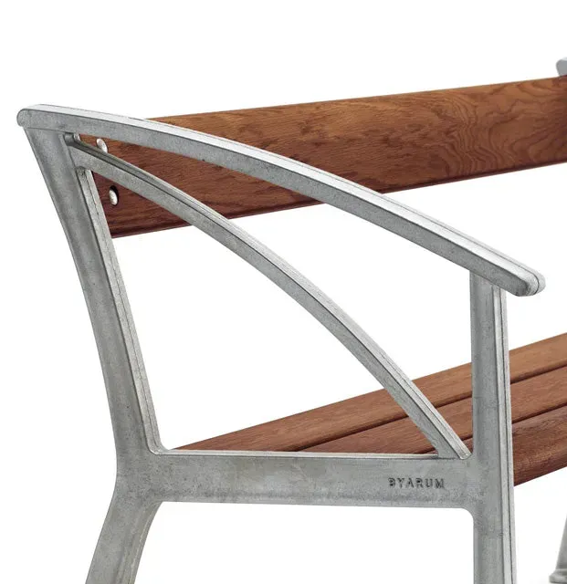 Byarums Bruk Vasa sofagavl natur aluminium