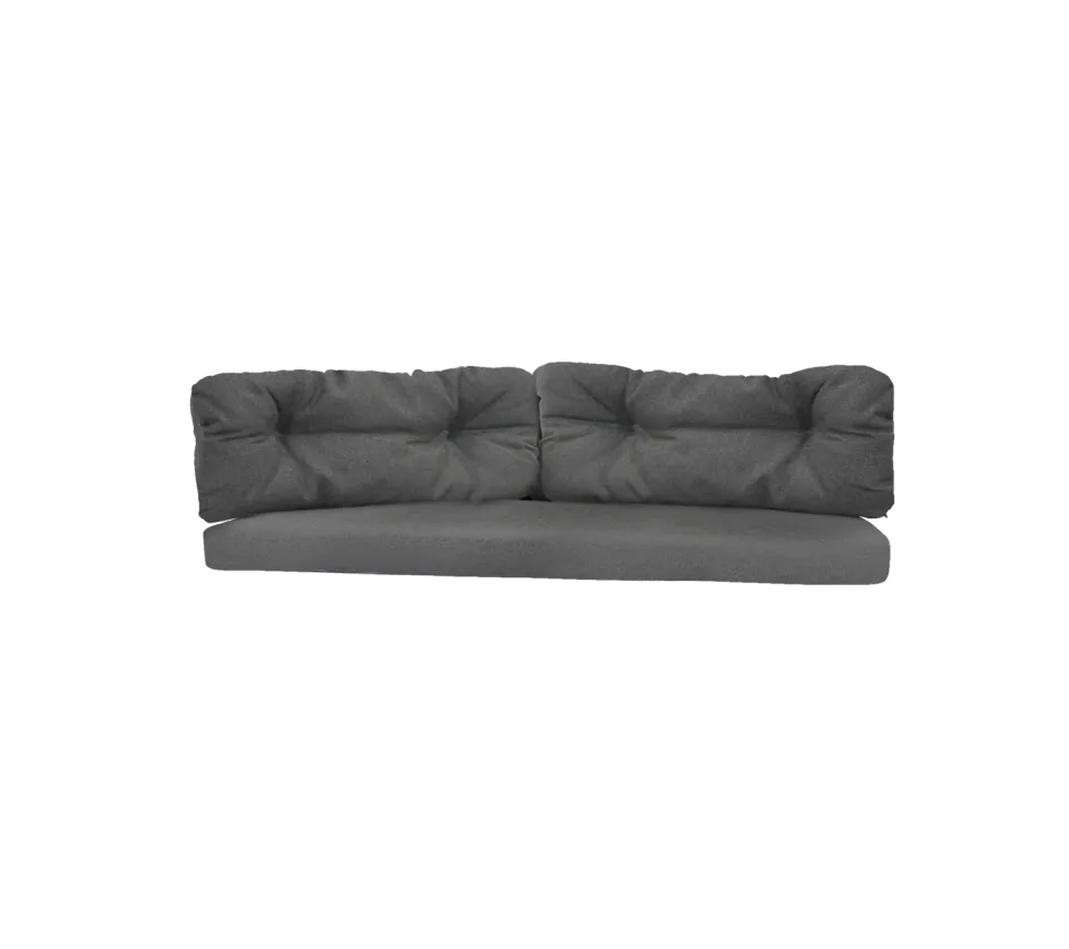 Cane-line Ocean stor 3-personers sofa hyndesæt White Grey QuickDry