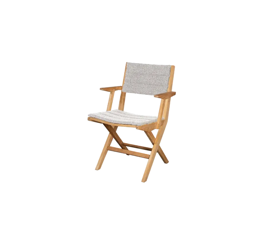 Cane-Line Flip foldestol m/armlæn Teak