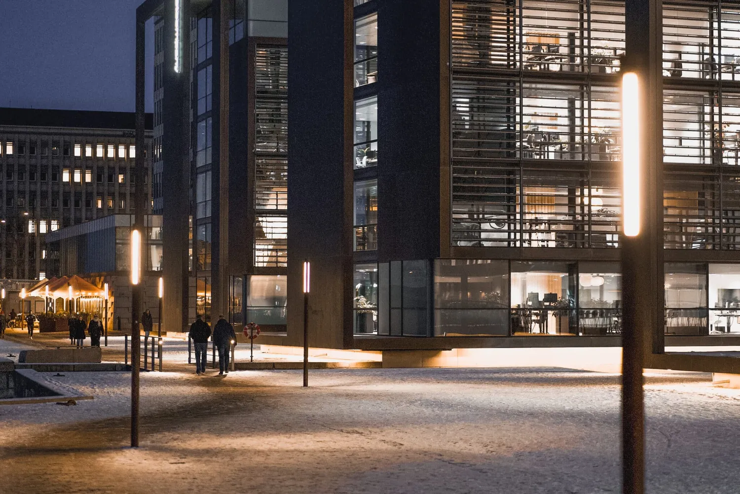 GH Form Plaza vej- og parklampe støbejern LED