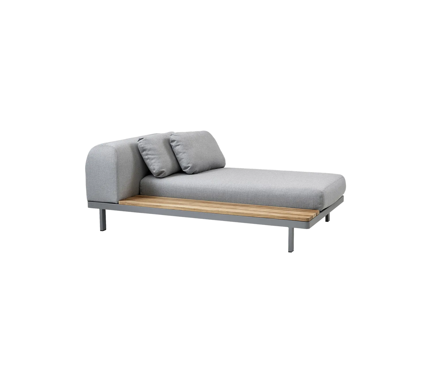 Cane-Line Space sidemodul grey AirTouch sofa