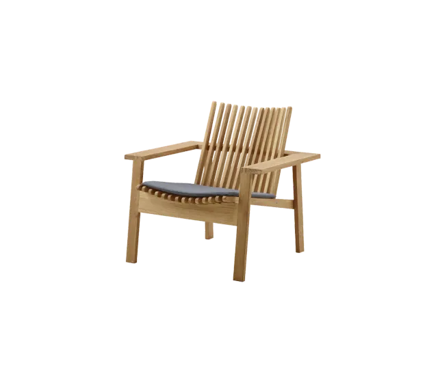 Cane-Line Amaze loungestol teak grey