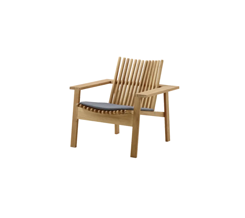 Cane-Line Amaze loungestol teak grey