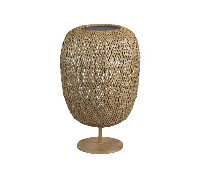 Cane-Line Illusion Glow bordlampe Natural Solar LED