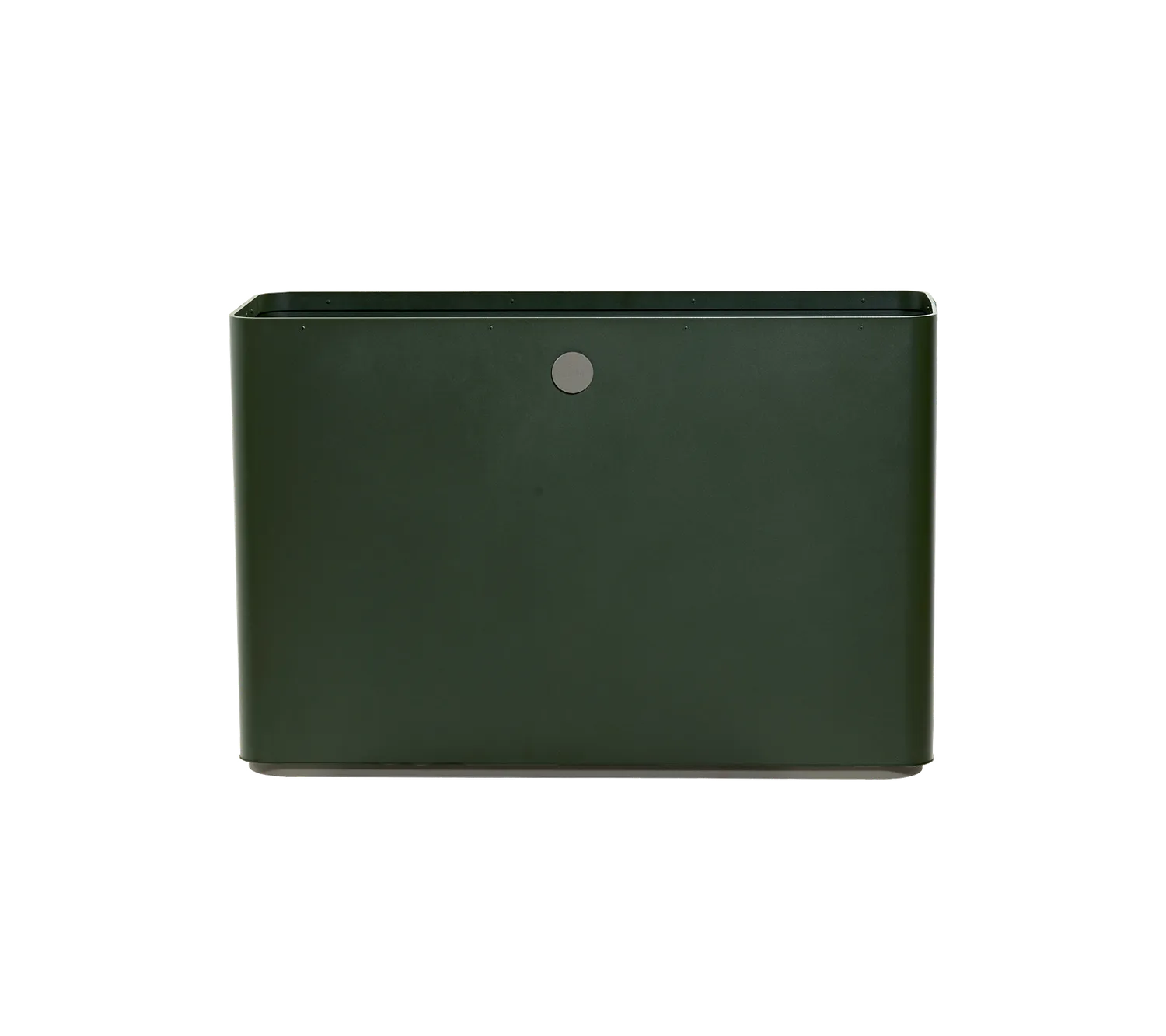 Cane-Line Grow plantekasse rektangulær dark green aluminium