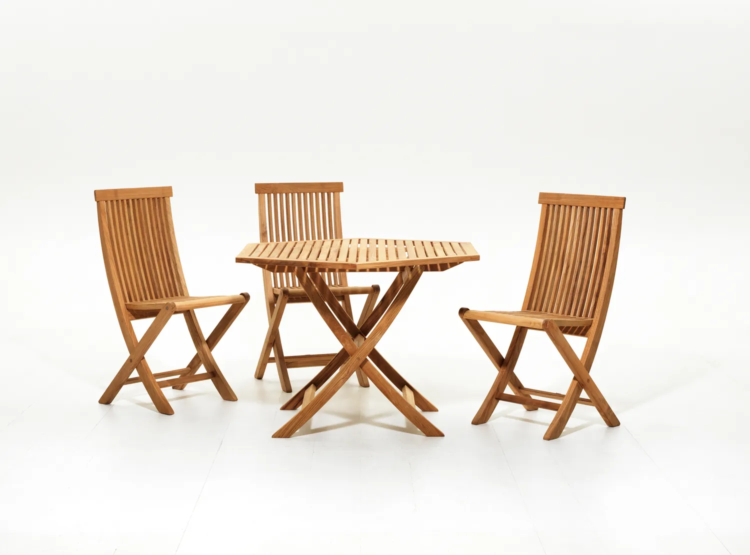 Skargaarden Viken havestol teak foldbar klassiker
