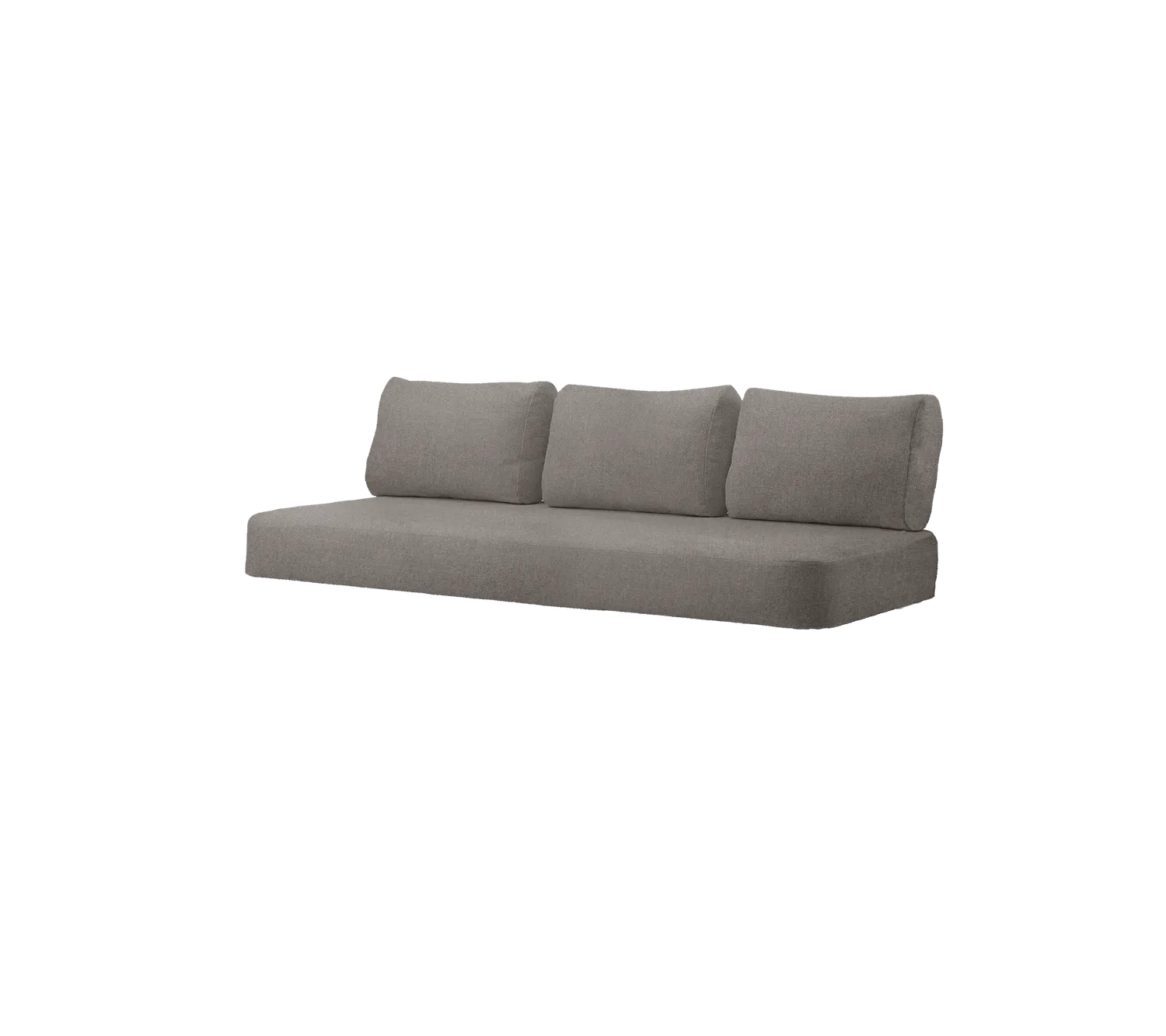 Cane-Line Moments 3-pers. sofa hyndesæt Light grey Essence