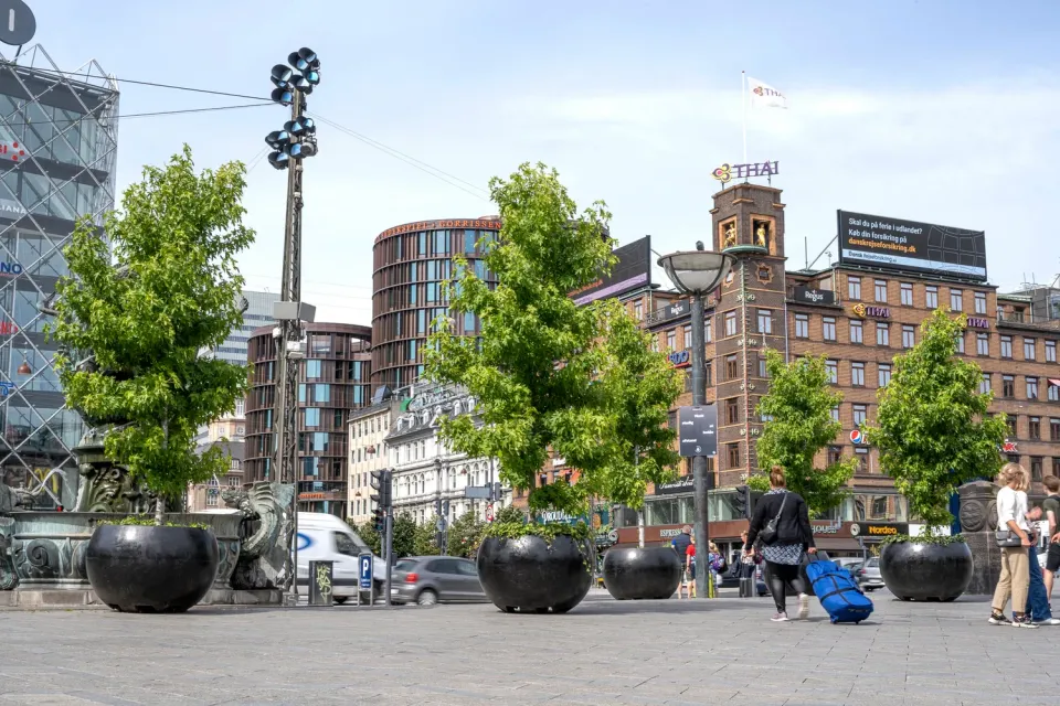 GH Form Kungsan Blomsterkumme plantekasse støbejern