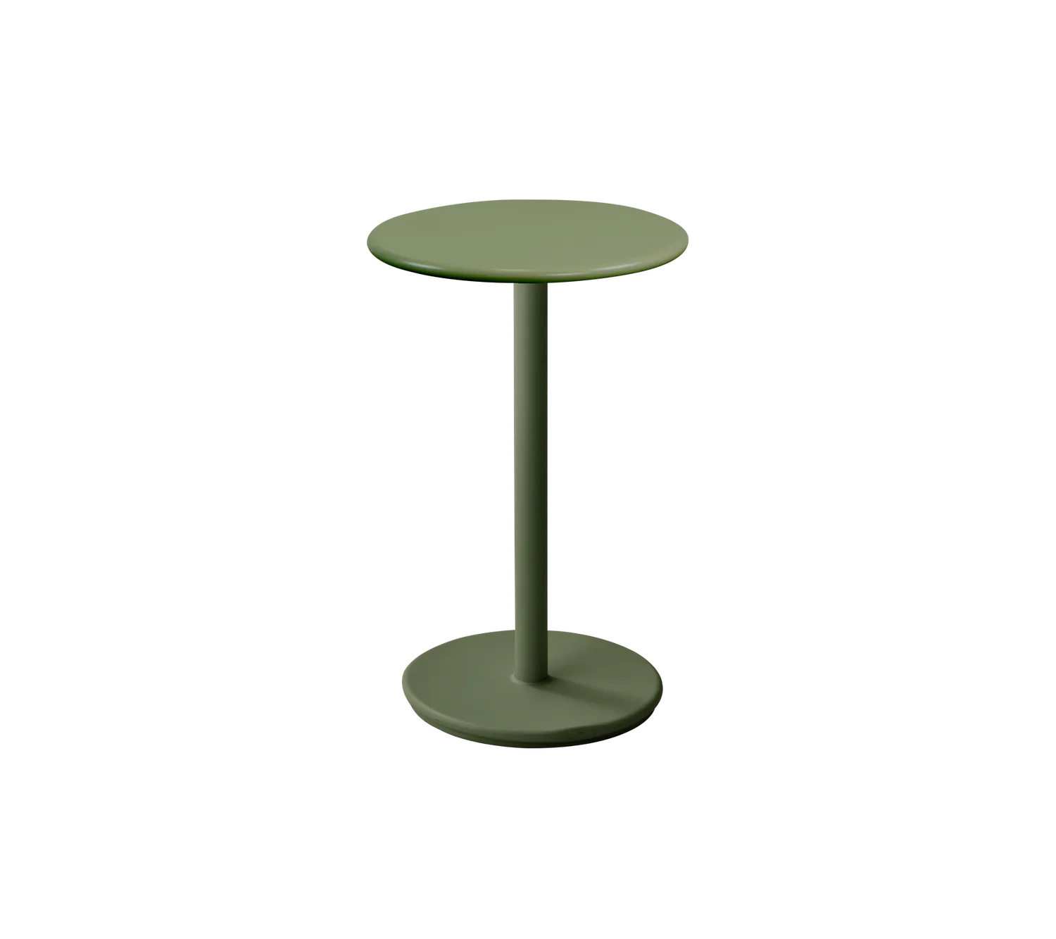 Cane-Line Go cafébord 45 cm dark green aluminium