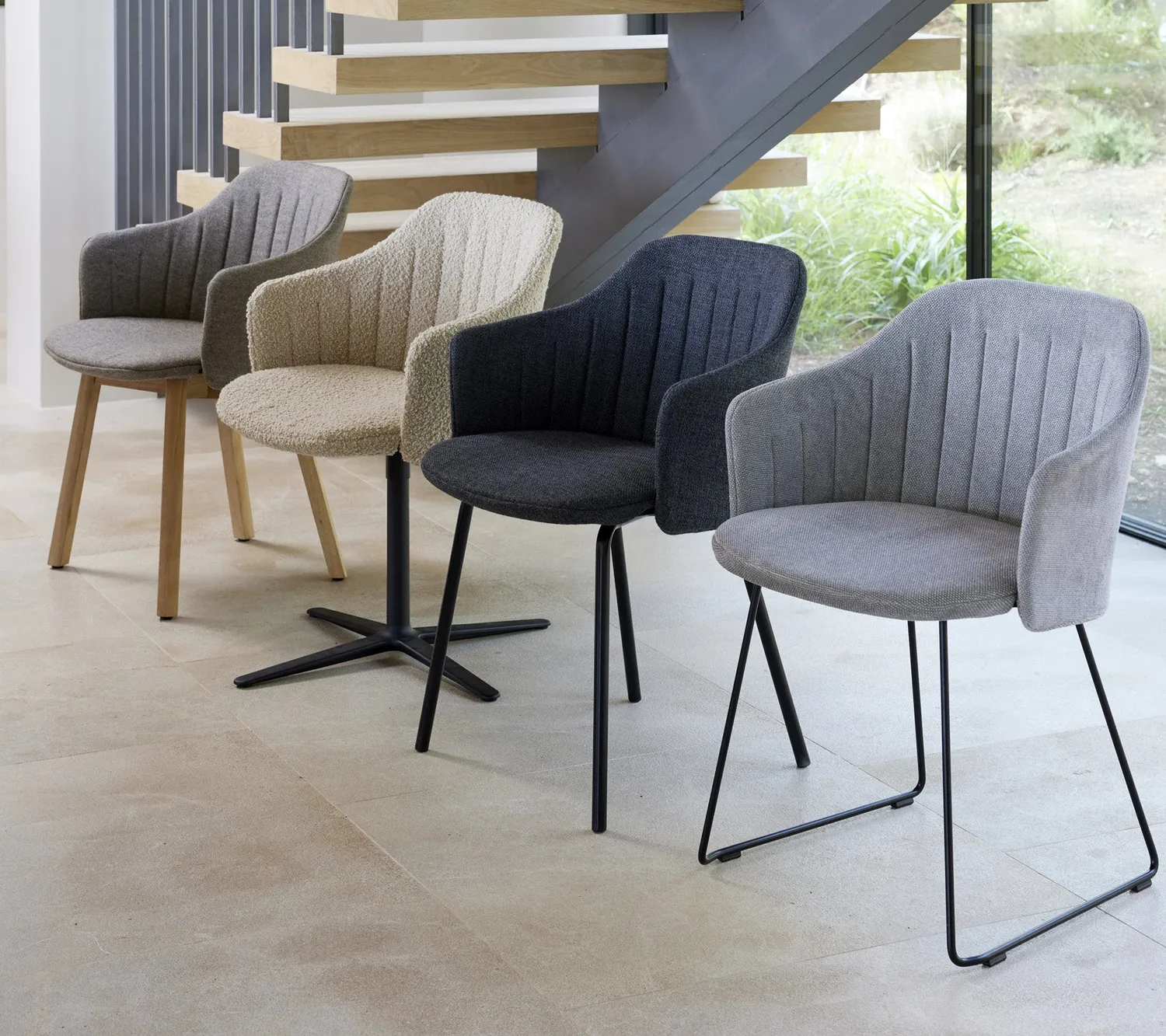 Cane-Line Choice stol 4 ben Black genbrug