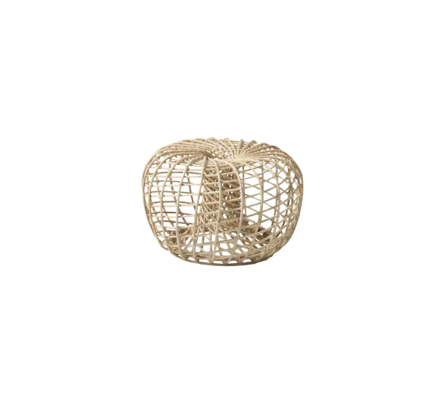 Cane-line Nest lille sofabord natural rattan med glas