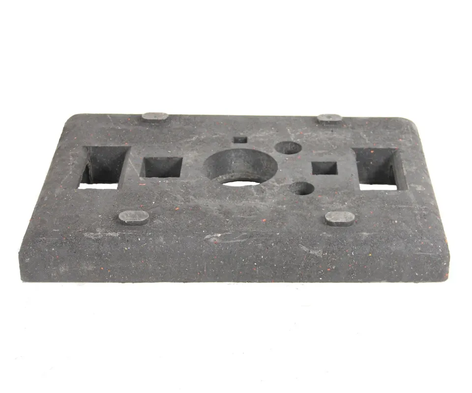 DUTRA Fod 600x400 cylinderfod i genbrugsplast