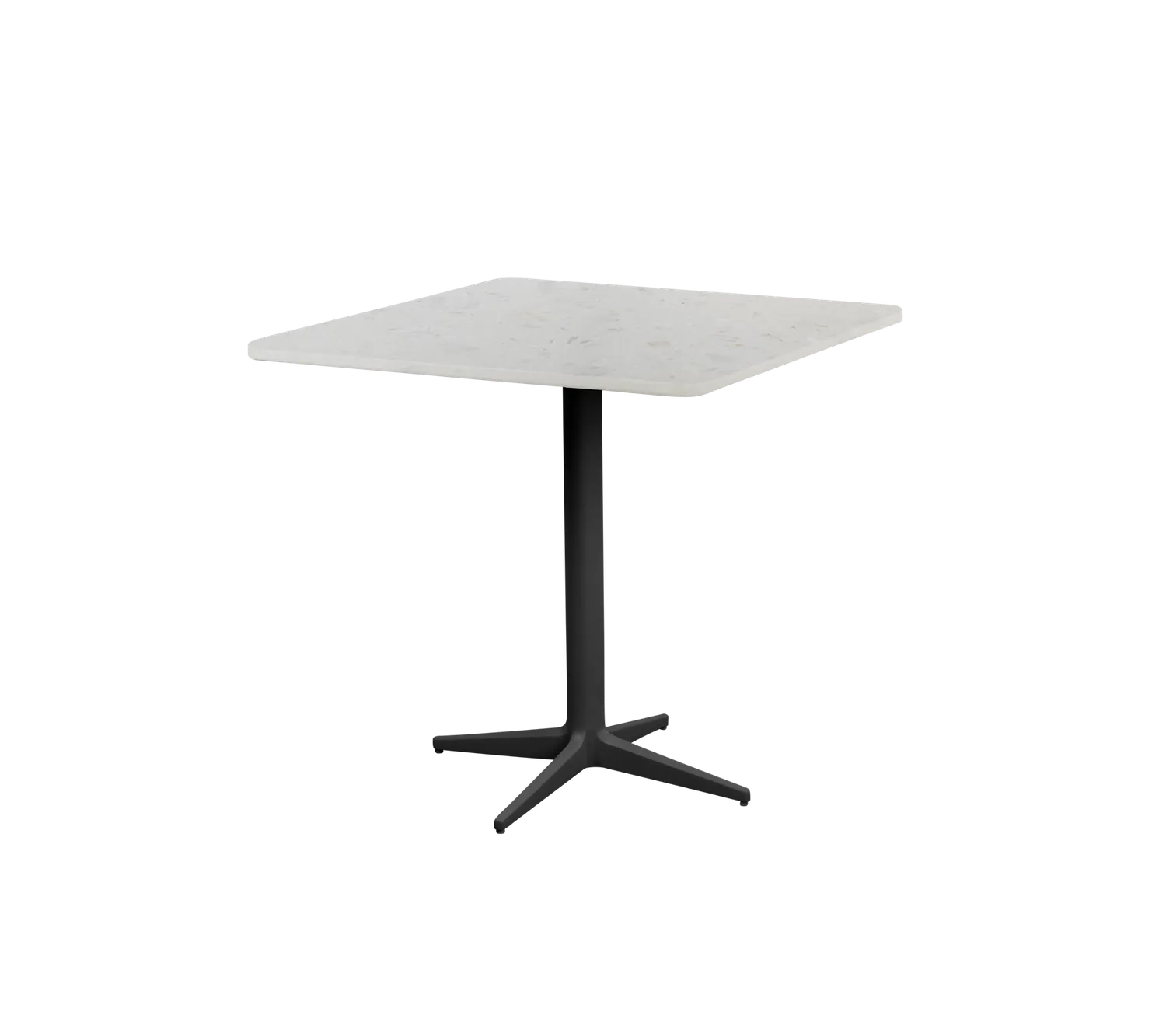 Cane-Line Drop cafébord 75x75 cm lava grey aluminium