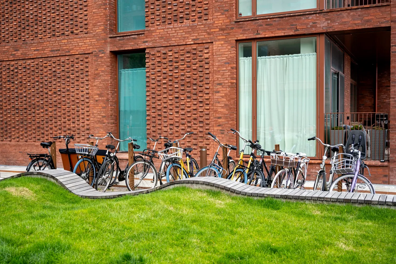 GH Form Nordhavn Cykelstage 170 cm støbejern